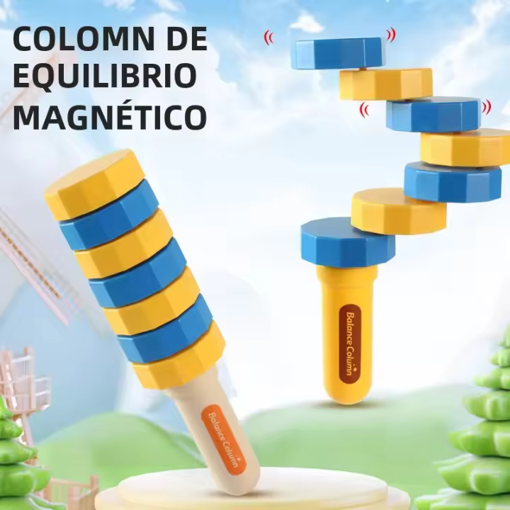 Juguetes Magnéticos De Rompecabezas Para Niños Y Adultos Equilibrio Concentración Coordinación Mano-Ojo Descompresión Juego De Competencia Ladder - 1