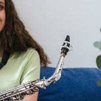 Clip De Faja Para Saxofón Ajustable Duradero Accesorio De Instrumento De Viento Profesional Para Alto Saxofón - details 7