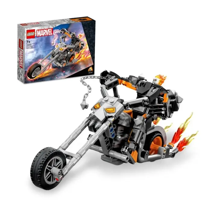 LEGO Marvel Super Heroes 76245 Meca y Moto del Motorista Fantasma edad 7+ número de piezas 264 23L76245 - 1