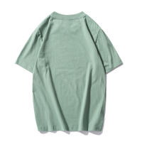 Camiseta De Algodón Para Hombre De La Marca KB Camiseta De Manga Corta En Color Sólido Para Primavera Estilo Casual Lavado a Mano - details 6