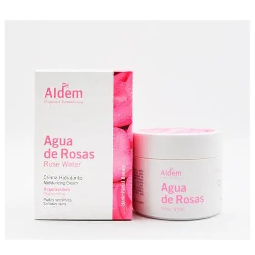 Aldem Crema Facial Regeneradora Agua De Rosas 50Ml - 1
