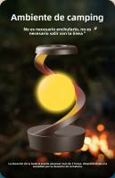 Lámpara Levitante Giratoria 2025,Carga Automática para Móvil + Cambiar Las Luces a través del control de GESTOS Luz LED Ajustable,Diseño Futurista para Habitación/Oficina/Estantería - details 7