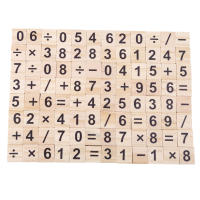 100pcs Abecedario Wooden Letters Ingles Alfanumerico Adornos Para Manualidades Palabras Inglesas Juguetes Educativos De Madera Para Niños - details 1