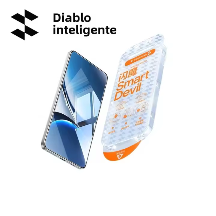 Protector De Pantalla SmartDevil Para Xiaomi POCO X7 pro F6 pro Vidrio Templado Antisuciedad Para Redmi Turbo 4 Film Transparente - 1