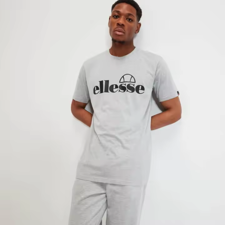 Camiseta Ellesse Fuenti Gris Marl T Shirt Shp16469-112 - 1
