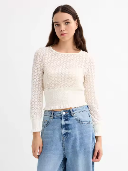 Blusa de blonda INSIDE - 1