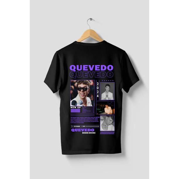 CAMISETA CONCIERTO QUEVEDO 2024