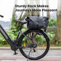 Touroll J1 ST Bicicleta de Trekking de 27.5 pulgadas con Motor de 250W, Batería de 36V 15.6Ah, Rango Máximo de 100km, Pantalla LCD de 1.8", Freno de Disco Shimano de 7 Velocidades, Luces de Bicicleta Certificadas StVZO - Negro - details 5