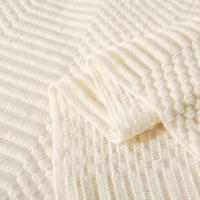 Manta Bohemia Blanca Texturizada Grande Tejida Vintage Lujo Para Cama Sofá Cubierta De Manta De Algodón Acrílico 100% - details 1