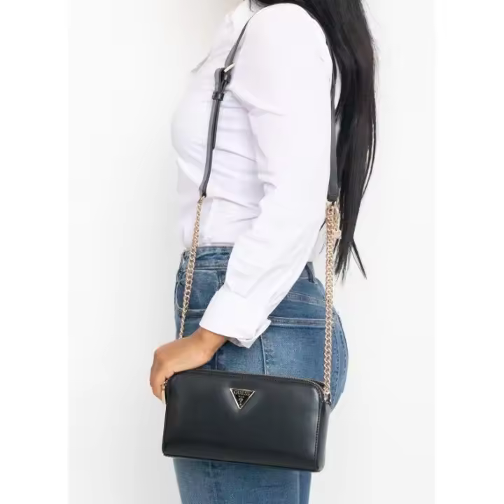 Bolso Guess Daryna Status Crossbody negro - 1