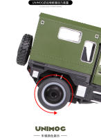 Modelo De Coche De Aleación Mercedes-Benz UNIMOG 1:28 Para Niños Regalo De Metal Con Absorción De Choque Off-Road Juguete Para Niños A313 - details 7