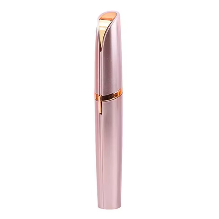 Depiladora de cejas recargable, depiladora facial, recortadora de cejas eléctrica con carga USB para mujeres, herramienta de afeitado de cejas sin dolor - 1