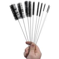 Set De 10 Pinceles Multifuncionales Portátiles Para Limpieza De Botellas De Acero Inoxidable Ecológicos Para Uso Doméstico Y Limpieza De Tubos De Vidrio - details 5
