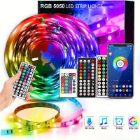 Tiras LED RGB Con Control Remoto Y APP Sincronización De Música Para Decoración De Habitaciones Y TV Luz De Fondo SMD 5050 - details 0