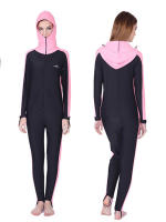 Traje De Baño Unipersonal Protección Solar De Jalea Buceo Snorkel Equipamiento De Natación Para Hombres Material Nylon Spandex - details 0