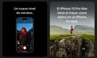 Teléfono Libre Apple iPhone 15 Pro Max 256GB (Titanio Negro) Garantia 3 años, 5G, 6.1" Pantalla Super Retina XDR, Chip A17 Bionic, iOS - details 2