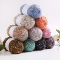 Hilo De Lana De Mohair Con Puntos Coloridos 50g/Bola Suave Y Grueso Para Tejer Suéteres Sombreros Y Bufandas Bebés DIY - details 3