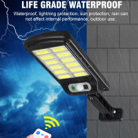 Luz De Calle Solar Exterior IP65 Impermeable Con Sensor De Movimiento Y Control Remoto LED Dusk to Dawn 6000K Luz Solar Para Exterior - details 5
