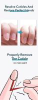 Tijeras De Cutícula Profesionales 1Pcs Herramienta De Manicura Y Pedicura Acero Inoxidable Cortador De Cutículas Con Resorte - details 1