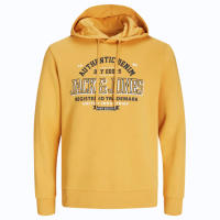 Jack & Jones Pack Sudadera + Camiseta Hombre , Con capucha ajustable ,Color Honey Gold y JJECORP White Logo estampado Moda Casual Informal OTOÑO INVIERNO - details 2