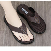 Zapatillas De Playa Para Hombre Verano Antideslizantes Impermeables Cómodas Sandalias Versátiles Casual De Exterior Microfibra Talla Verdadera - details 5