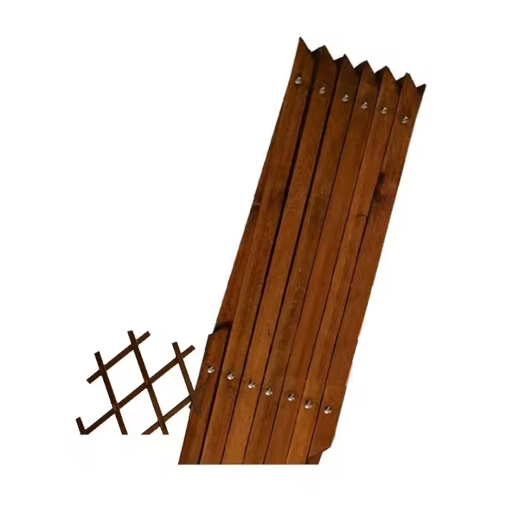 Suinga Celosía de Madera 90 X 180 Cm para Jardín en Mimbre - 1