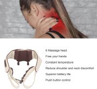 Masajeador de Cuello, 2 Modos Masajeador Eléctrico Masajeador de Hombro con Calor, 3D Experto Amasado Shiatsu, Masaje de Espalda para la Relajación Muscular - details 2