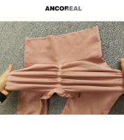 Leggings Deportivos Sin Costuras Para Mujer Cintura Alta Leggings De Yoga Push up Fitness Ropa De Gimnasio Pantalones De Ejercicio - details 6