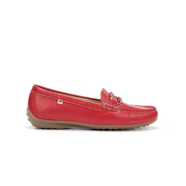 Mocasines Fluchos F2156 Mujer Rojo - 1