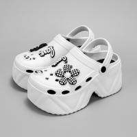 Sandalias De Tacón Alto Estampado De Oso Floral Nueva Moda X8809 Para Mujer Cuero Sintético Imitación Plataforma Casual - details 7