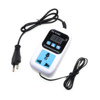 Controlador De Temperatura Digital XK-W2001 Con Sensor NTC Regulador De Termostato Para Microcomputadora Enchufe AC 110-220V Con Enchufe EU - details 1