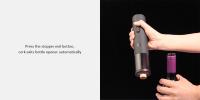 Abrepuertas Automático Electrónico Rojo Para Vino Con Cortador De Aluminio Y Apertura Rápida De Denegadores Herramienta De Extracción De Tacos De Madera - details 13
