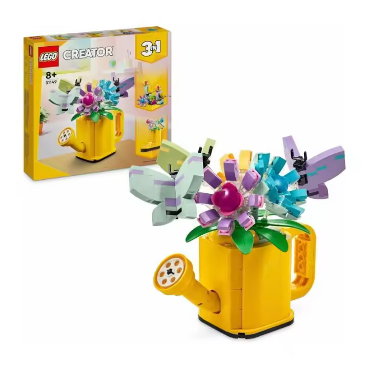 LEGO CREATOR 31149 FLORES EN REGADERA | Juguete Naturaleza | Regadera y Flores | Mariposas Voladoras - 1