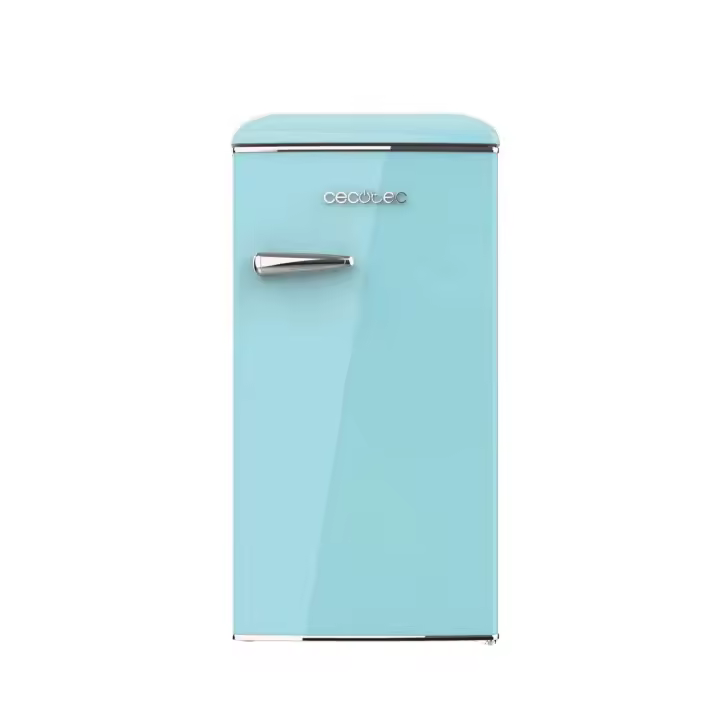 CECOTEC 00261 Mini Frigorífico Retro Azul 95L con Icebox y Diseño Vintage Eficiente - 1