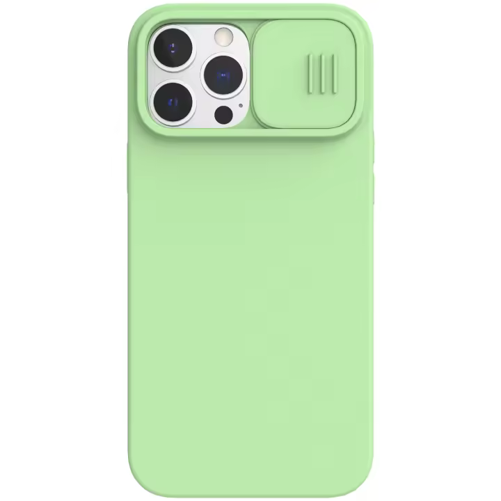 Nillkin Funda Magnética para el iPhone 13 PRO MAX con Protector deslizante de la cámara - Verde - 1