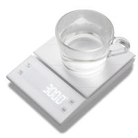 Báscula De Cocina Electrónica 3kg/0.1g Precisión Alta LED Digital Para Café Y Cocina Con Timer Automático Balance De Peso Doméstico - details 3