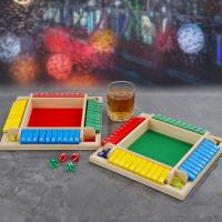 Juego De Dados De Madera Para 2-4 Jugadores ' Shut-The-Box ' Capacidad De Pensamiento Cognitivo Juego Manual Sin Químicos Originales En China - details 11