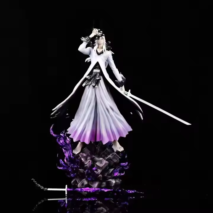 Figura De Acción Bleach Kurosaki Ichigo Serie Cero Cow Saigo No Getsuga Tenshou-Mugetsu Estatua GK Colección Regalo De Cumpleaños Para Adolescentes Y Adultos - 1