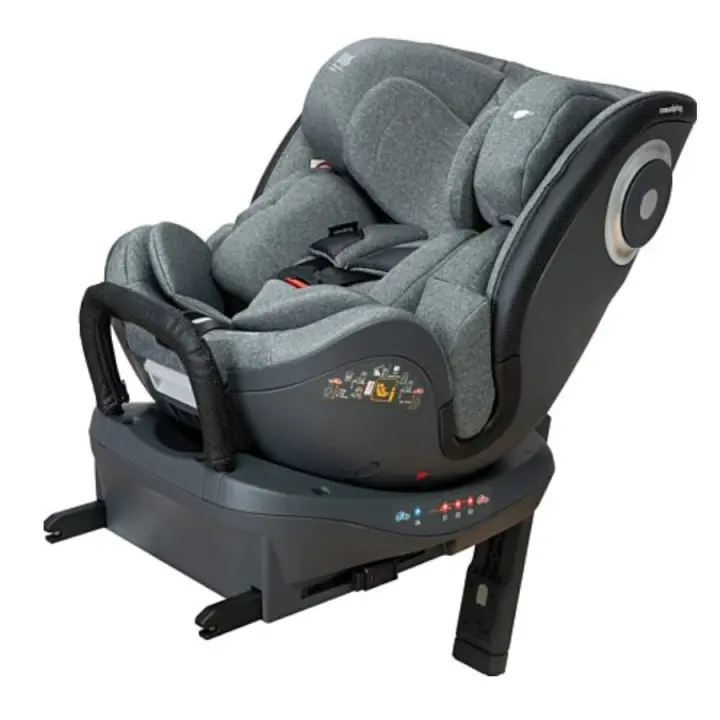 Silla de auto Play REVOL ONE I-SIZE, para niños de 40 a 105 cm, con sistema giratorio 360º, instalación ISOFIX y acolchado extra para mayor confort. - 1
