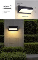 Lámpara De Pared LED Con Sensor De Movimiento AC85-265V ABS Impermeable Luz De Interior Y Exterior Para Iluminación De Pasillos En El Hogar - details 14