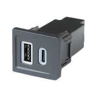 Adaptador De Carga USB Para Coche MOJOYCE Dual USB Type C PD+QC3.0 Para VW Multivan T5 2003-15 Enchufe Rápido De Alimentación - details 7
