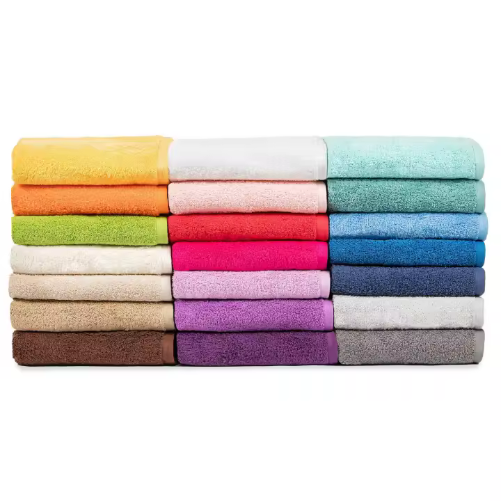 CASTMA GARANTIA DE ALTA CALIDAD - Juego de Toallas de Algodón Peinado 100% de 600 Grs/m2 para Baño, Ducha, Lavabo y Tocador en Varios Colores - 1