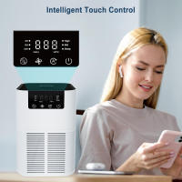 Purificador De Aire Con Generador De Iones Negativos Eliminador De Olores Y Humo Peligroso Con Filtro HEPA Para El Hogar - details 6