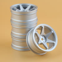 Rueda De Aleación De Aluminio Para Coche De Desplazamiento En Carretera 1/10 HSP Tamiya HPI Kyosho Sakura D5 TT02 Hub De Rueda Metálica Para Modelos De Carreras - details 7