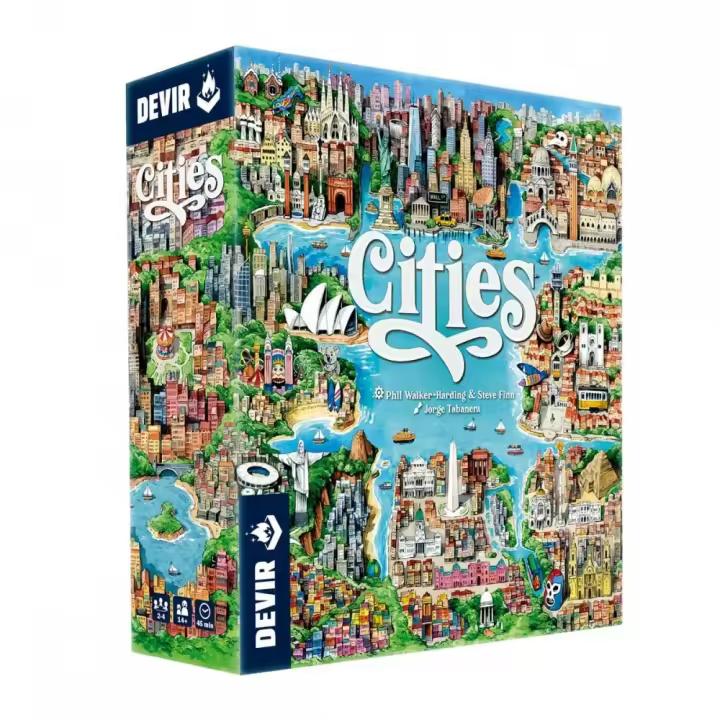 Cities Juego de mesa Devir en Español - 1