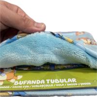 YUMO HOUSE - Conjunto de Gorro, Guantes y Braga de Bluey - Colores Azul - Talla Única - Niños de 3 años hasta 8 años Elaborados en Acrílico y Poliéster - Estampado de Bluey y su Familia - Producto Original Diseñado en España - details 1