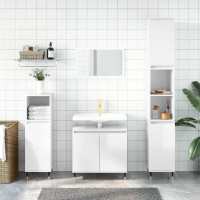 vidaXL Armario de baño madera de ingeniería 58x33x60 cm en color Roble Sonoma/Roble artisan/Madera antigua y más | almacenamiento funcional diseño moderno para baño dormitorio sala - details 8