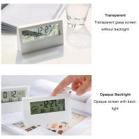 Termómetro Y Higrómetro Digital LCD Con Alarma Para Hogar Multifuncional Para Niños Y Estudiantes Medidor De Temperatura Y Humedad Con Pantalla De Alarma - details 6