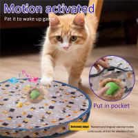 Juguete Interactivo Para Gatos Bola Roolante Rápida En Bolsa Juego De Escondite Para Gatos Juguetes Para Interiores Activado Por Movimiento - details 2