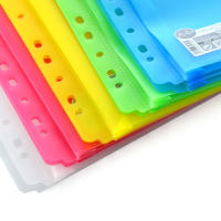 Office Box - Pack 10 Carpeta Sobre con Cierre de Velcro - Multitaladro con Fuelle - Tamaño A4+ - REF 357 - 5 Colores Classic - 4 Blush Pastel - 100% Eco - details 3